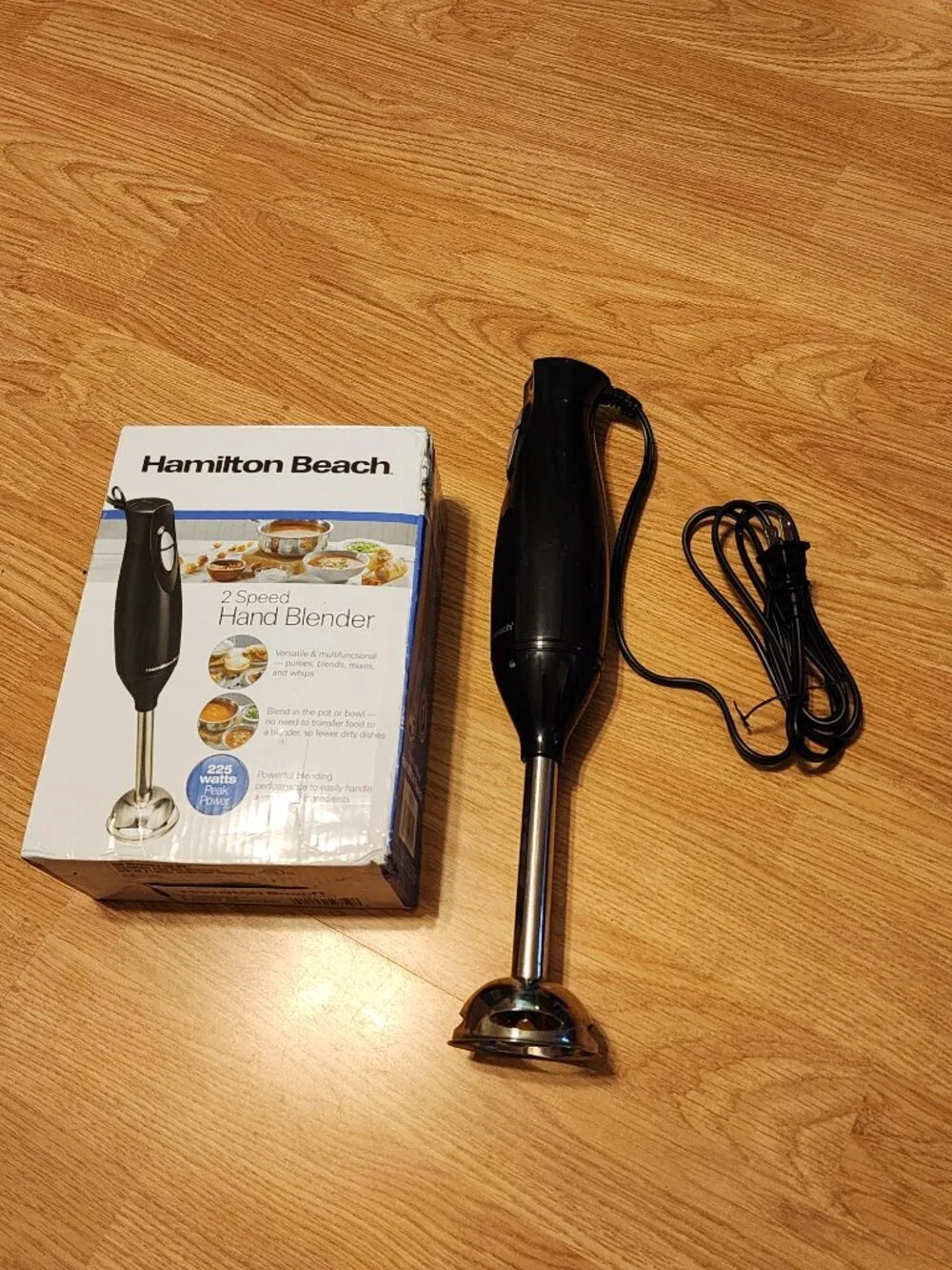 Hamilton Beach 2-Speed Hand Blender, Black